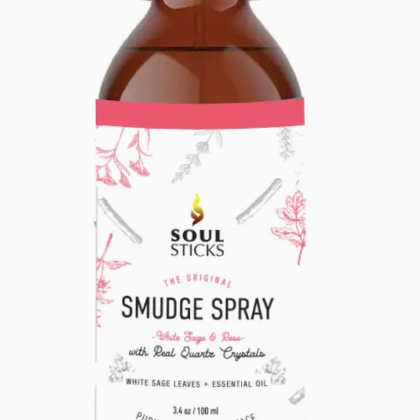 Smudge Spray - White Sage & Rose Smudge Spray (3.5 oz)