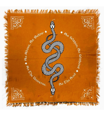 Serpent Altar Cloth (24 X 24 in.)