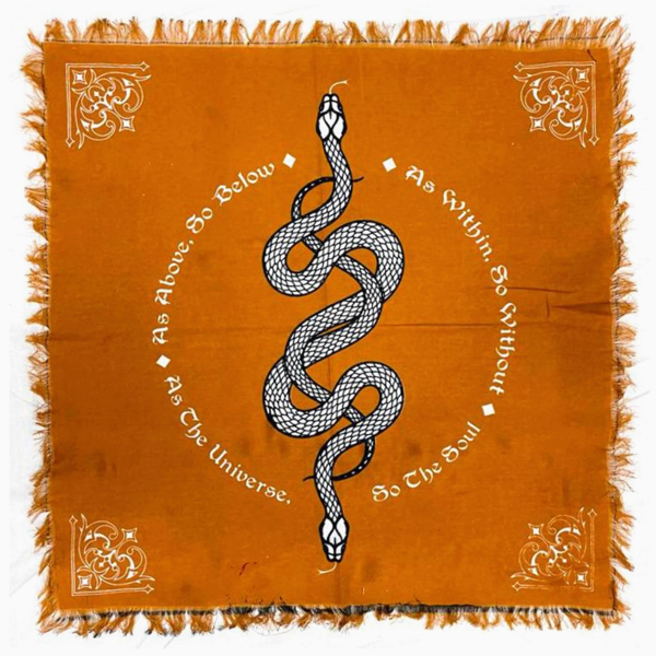 Serpent Altar Cloth (24 X 24 in.)