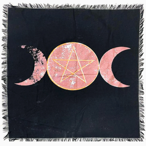 Triple Moon Altar Cloth (24 X 24 in.)