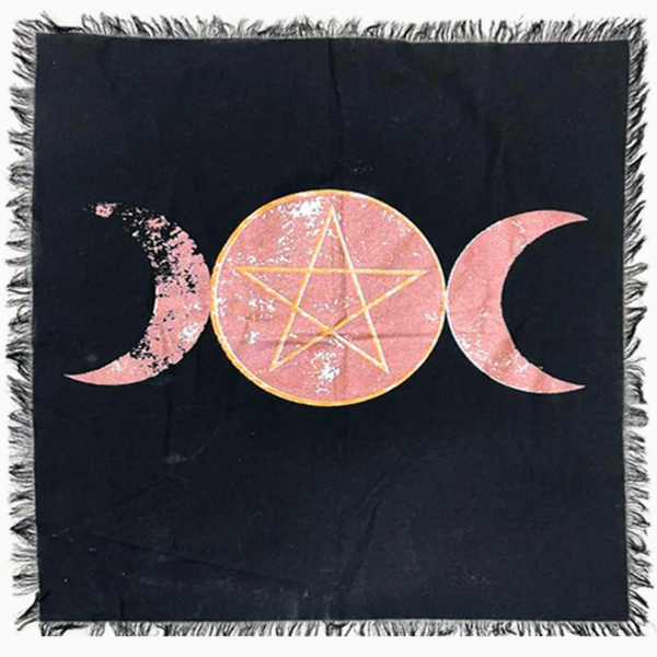 Triple Moon Altar Cloth (24 X 24 in.)