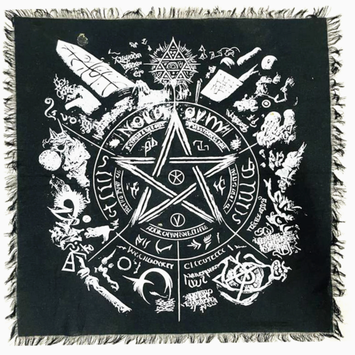 Pentagram Altar Cloth (24 X 24 in.)