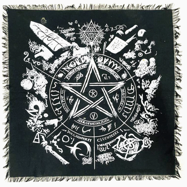 Pentagram Altar Cloth (24 X 24 in.)