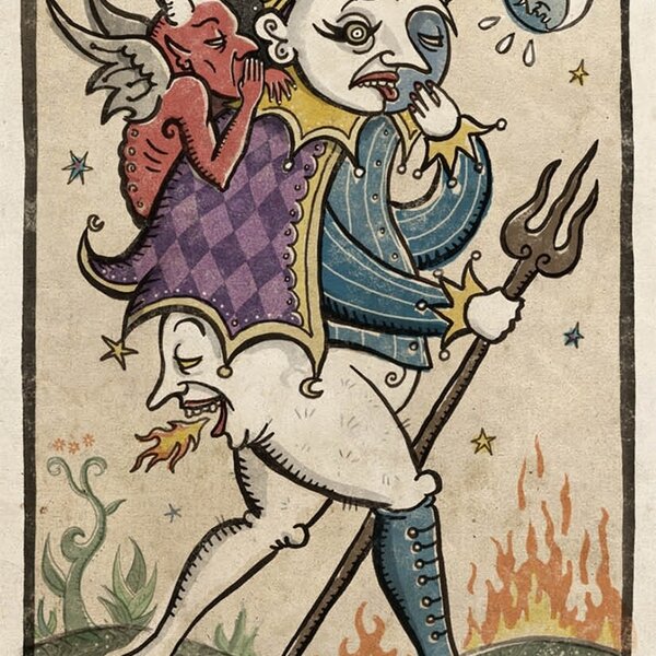 Trionfi Della Luna Tarot