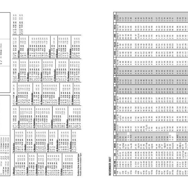 Llewellyn's 2026 Astrological Pocket Planner