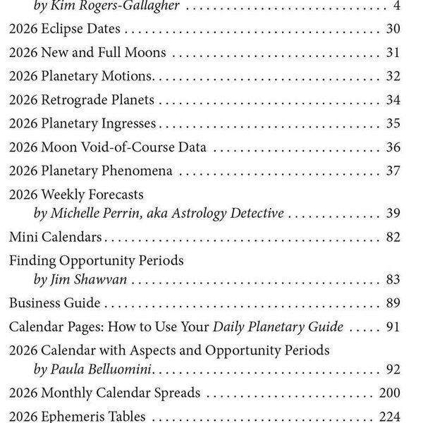 Llewellyn's 2026 Daily Planetary Guide