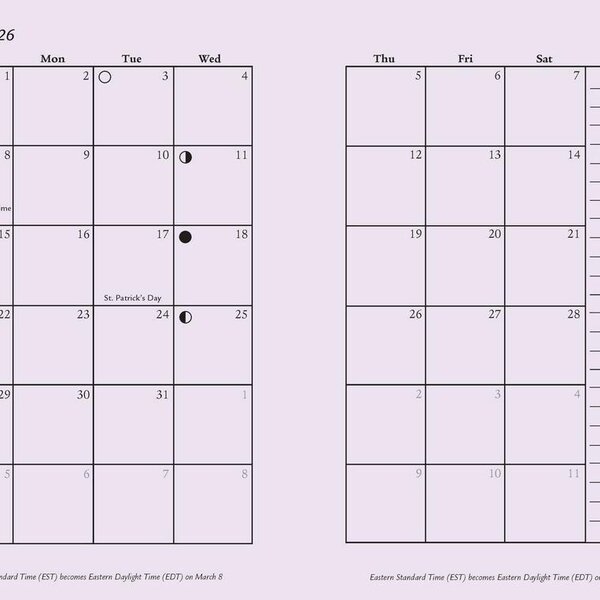 Llewellyn's 2026 Moon Sign Datebook