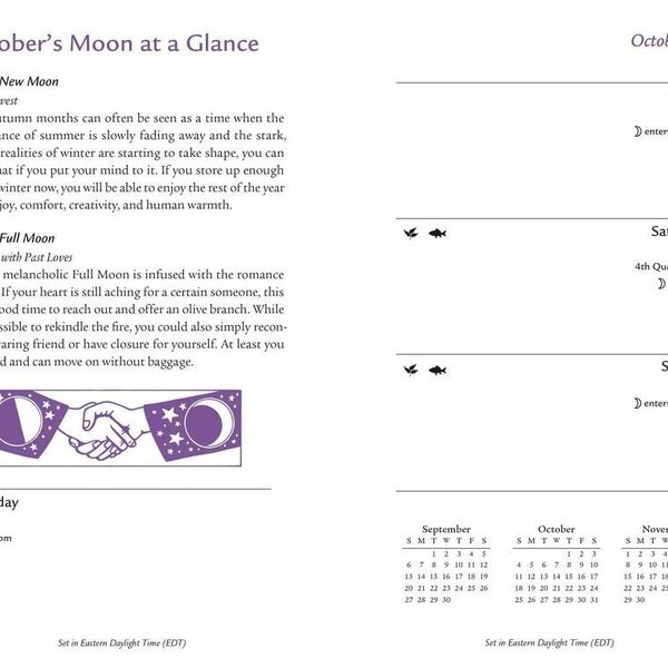 Llewellyn's 2026 Moon Sign Datebook