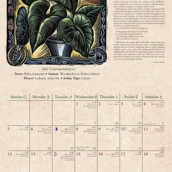 Llewellyn's 2026 Witches' Calendar