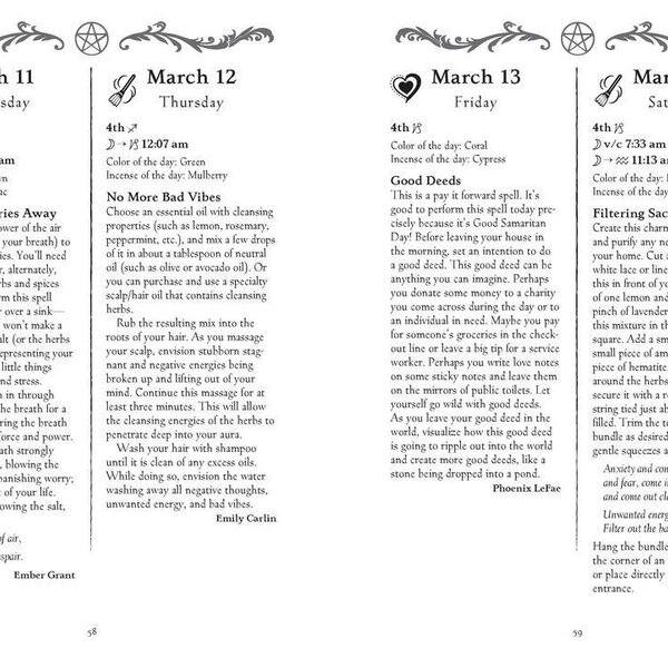 Llewellyn's 2026 Witches' Spell-A-Day Almanac