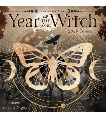 Year of the Witch 2026 Wall Calendar: Seasonal Intuitive Magick