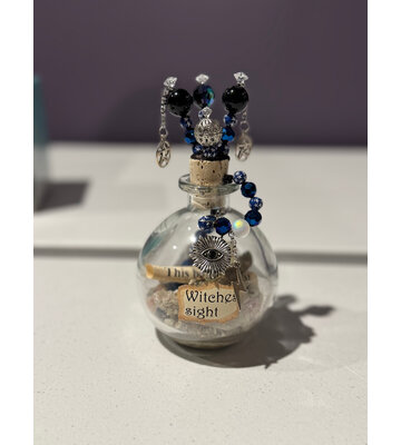 Witch's Sight Spell Bottle by Penny Cabot
