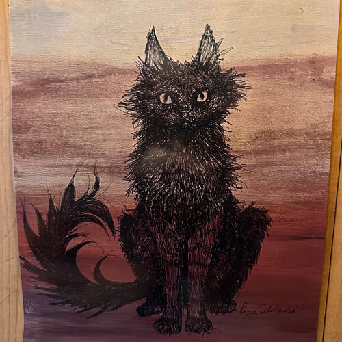 "My Familiar" Print by Penny Cabot