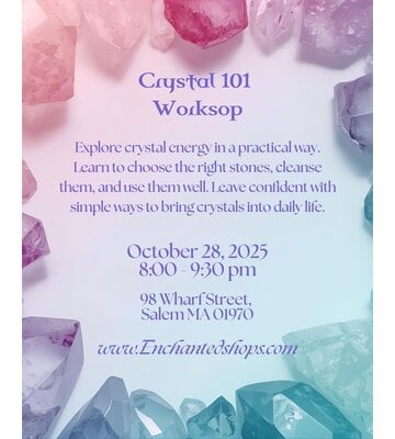 Crystals 101 In Person Workshop