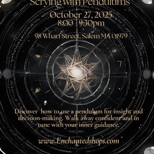 Scrying With Pendulum  Workshop by Diane Dawson (In-person)