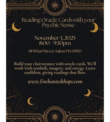 Reading Oracle Cards with your Psychic Sense Workshop