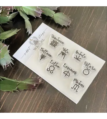 Sabbat Stamps w/ Black Inc