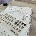 Astrology Stamps  w/ Black Inc