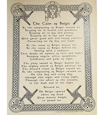 The Caim of Brigit 8x10 print