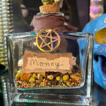 Money Spell Bottle by Peregrine Lace