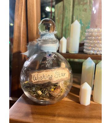 Wishing Star Spell Bottle by Peregrine Lace