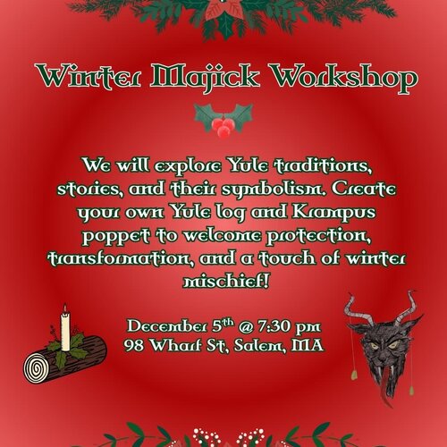 Winter Majick Workshop