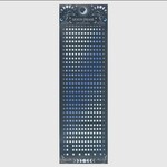 Moon Phase Calendar 2026 Poster 12" x 8.5"
