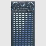 Moon Phase Calendar 2026 Poster 12" x 8.5"