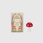 Lucky Glass Frog and Toadstools