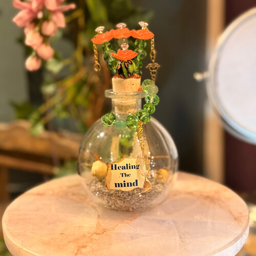 Healing The Mind Spell Bottle by Penny Cabot