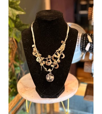 Moon Phase Necklace by Penny Cabot