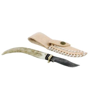 Stag Damascus Athame