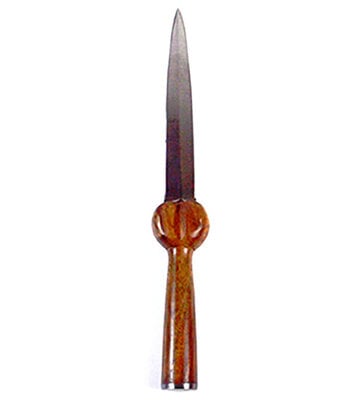 12" Bollock Wood Handle Athame