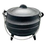5" Ripped Cast Iron Cauldron
