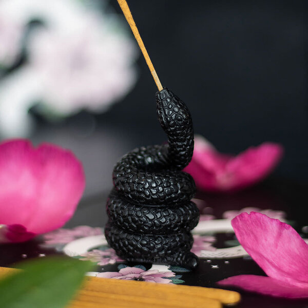 Serpentine Incense Stick Holder