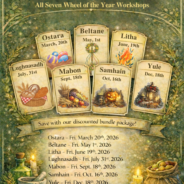 A Year of Witch’Crafting: Bundle (7 Workshops)