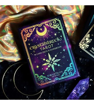 CrystalStruck Tarot Mini Deck - Gold