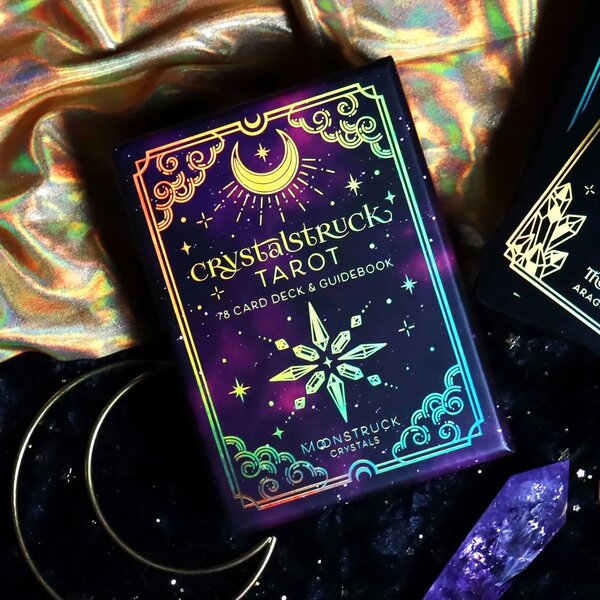 CrystalStruck Tarot Mini Deck - Gold