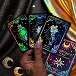 CrystalStruck Tarot Mini Deck - Gold