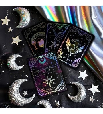 CrystalStruck Tarot Mini Deck - Silver