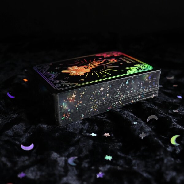 CrystalStruck Tarot Mini Deck - Silver