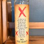 Laurie Cabot Candle - No You Don't Spell Candle