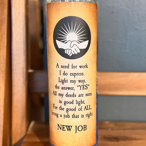 Laurie Cabot Candle - New Job Spell Candle