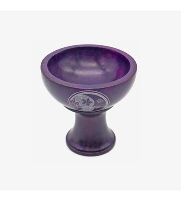 Soapstone Smudge Bowl w/ Stand - Celestial