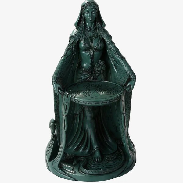 Danu Large Statue Green