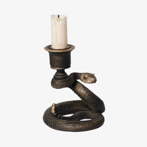 Death Rattle Candlestick Holder