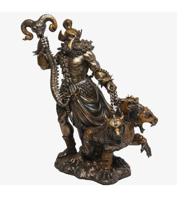 Greek God Hades W/Cerebes