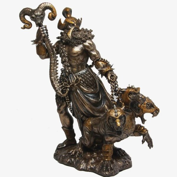 Greek God Hades W/Cerebes