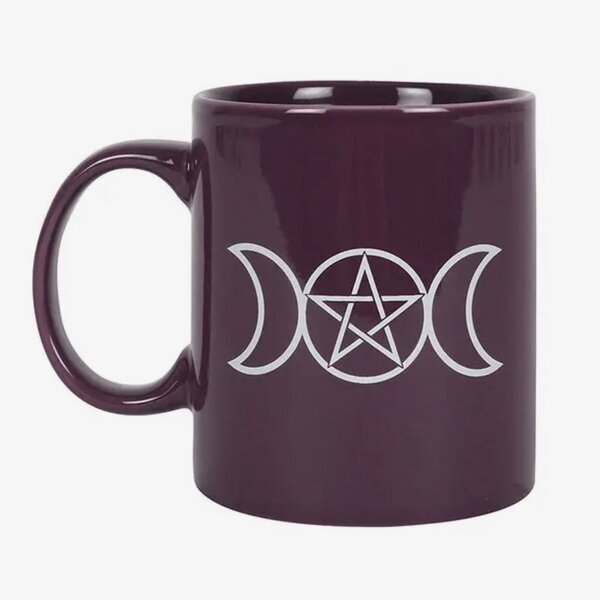 The Purple Triple Moon Coffee Mug