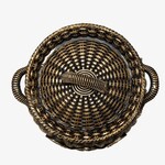 Wicker Triple Moon Cauldron